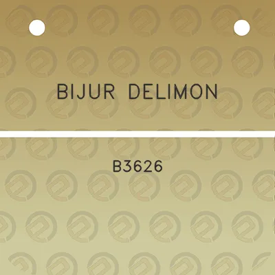 bijur-delimon-b3626