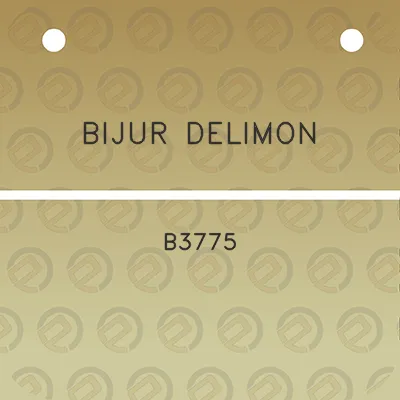 bijur-delimon-b3775