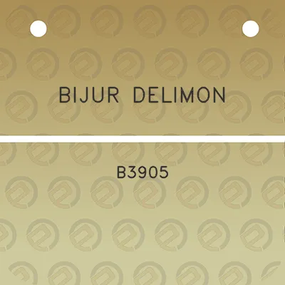 bijur-delimon-b3905