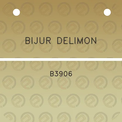 bijur-delimon-b3906