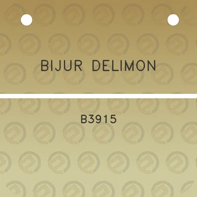 bijur-delimon-b3915