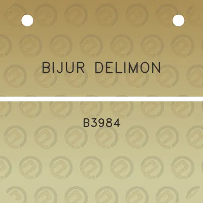 bijur-delimon-b3984