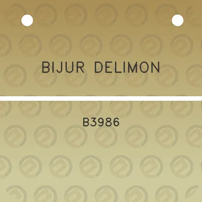 bijur-delimon-b3986