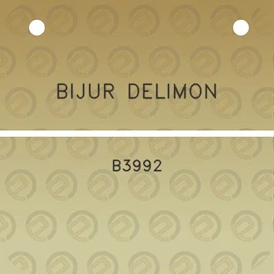 bijur-delimon-b3992