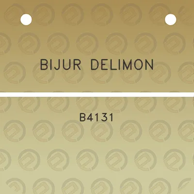 bijur-delimon-b4131