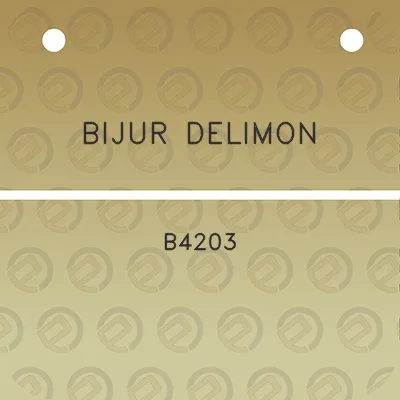 bijur-delimon-b4203