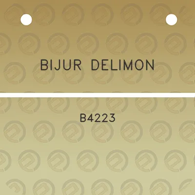 bijur-delimon-b4223