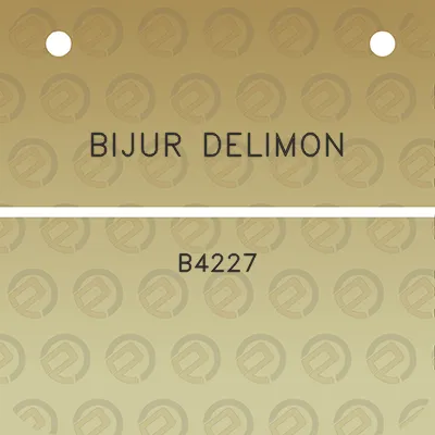 bijur-delimon-b4227