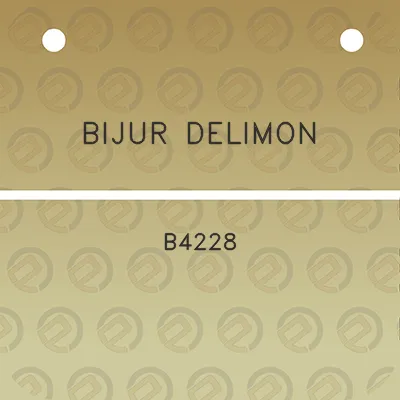 bijur-delimon-b4228