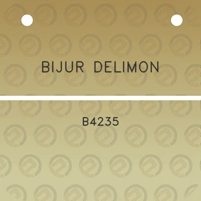 bijur-delimon-b4235