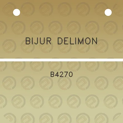 bijur-delimon-b4270