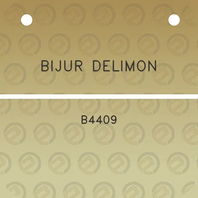 bijur-delimon-b4409