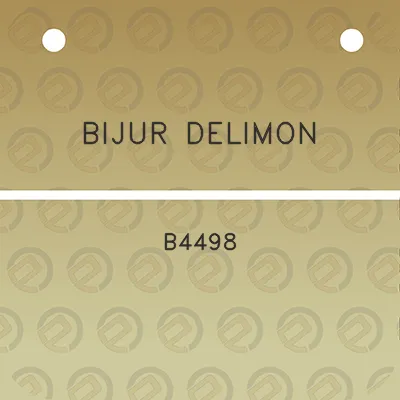 bijur-delimon-b4498