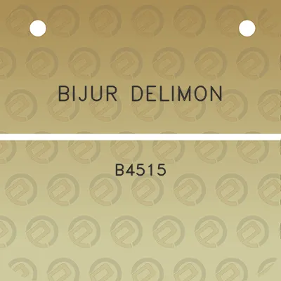 bijur-delimon-b4515