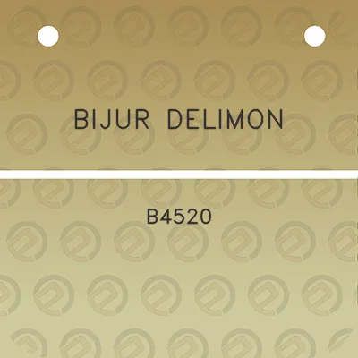 bijur-delimon-b4520