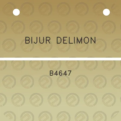 bijur-delimon-b4647