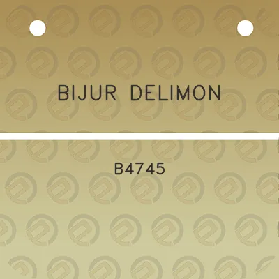 bijur-delimon-b4745