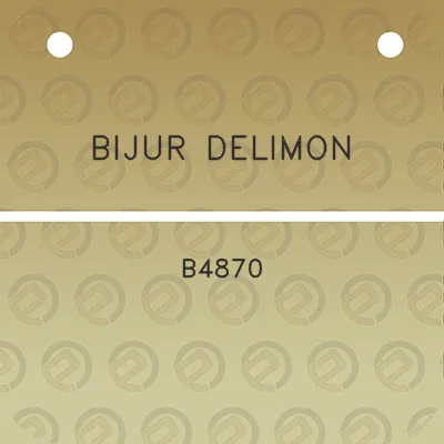 bijur-delimon-b4870