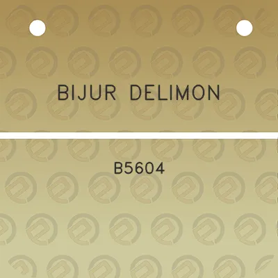 bijur-delimon-b5604