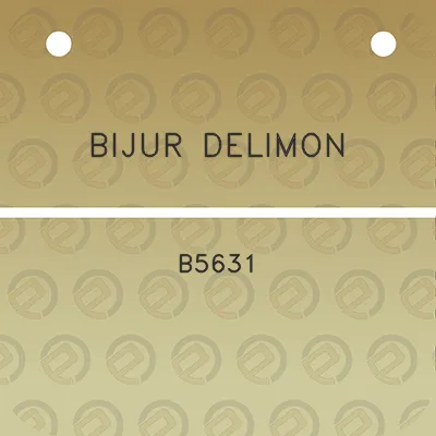 bijur-delimon-b5631