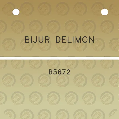 bijur-delimon-b5672