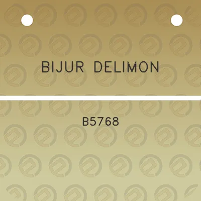 bijur-delimon-b5768