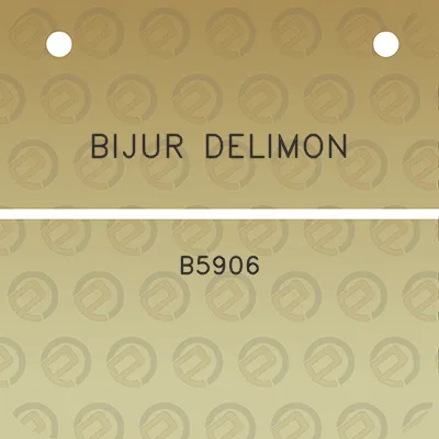 bijur-delimon-b5906