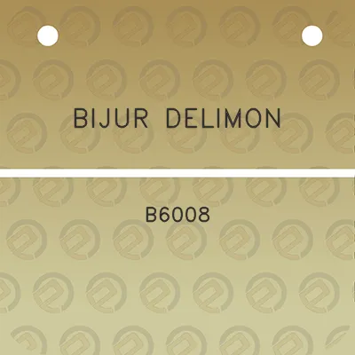 bijur-delimon-b6008