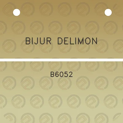 bijur-delimon-b6052