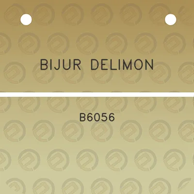 bijur-delimon-b6056