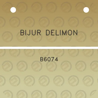 bijur-delimon-b6074