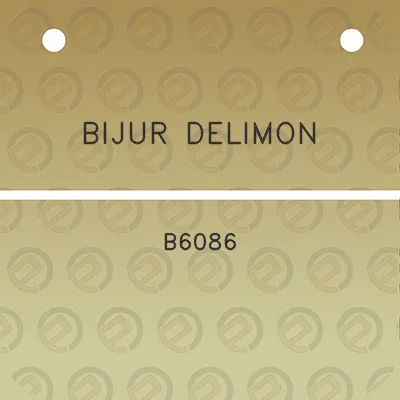 bijur-delimon-b6086