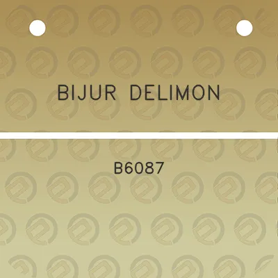 bijur-delimon-b6087