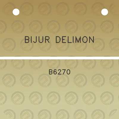 bijur-delimon-b6270