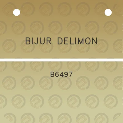 bijur-delimon-b6497