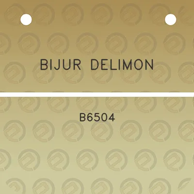 bijur-delimon-b6504