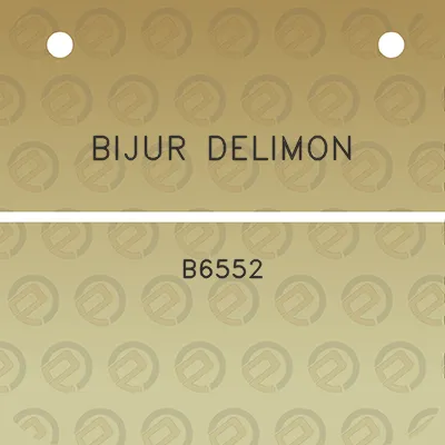 bijur-delimon-b6552