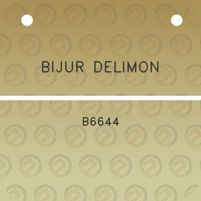 bijur-delimon-b6644