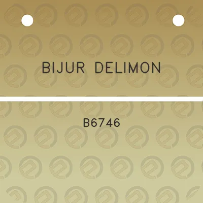 bijur-delimon-b6746