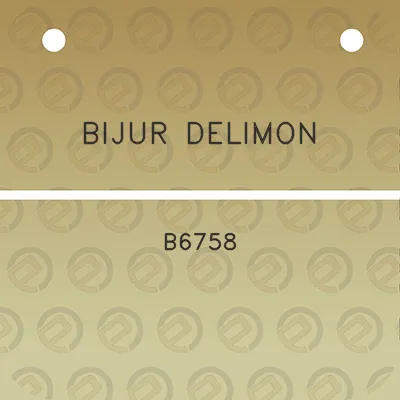 bijur-delimon-b6758