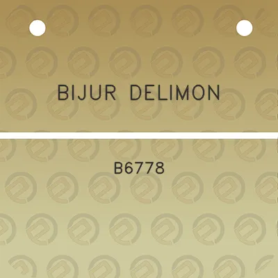 bijur-delimon-b6778