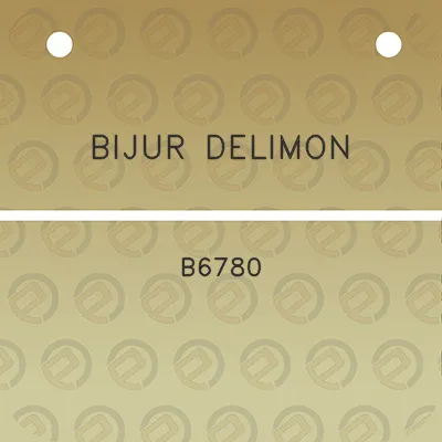 bijur-delimon-b6780