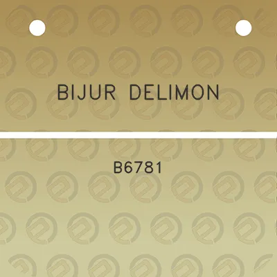 bijur-delimon-b6781