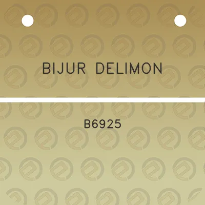 bijur-delimon-b6925