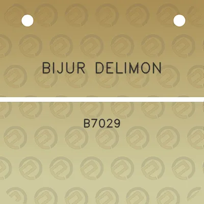 bijur-delimon-b7029