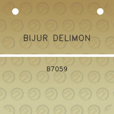 bijur-delimon-b7059