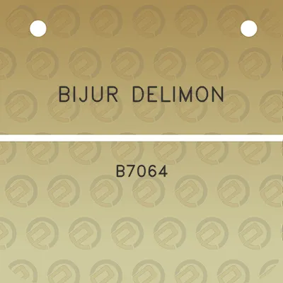 bijur-delimon-b7064