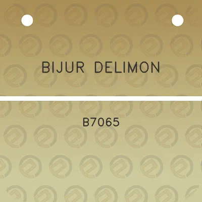 bijur-delimon-b7065