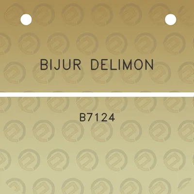 bijur-delimon-b7124