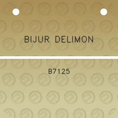 bijur-delimon-b7125